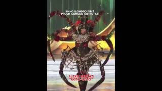 Miss ILOILO CITY ALEXIE BROOKS NATIONAL COSTUME  UGTOUGTO [upl. by Eitsirc]