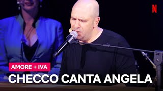 CHECCO ZALONE canta il suo grande classico ANGELA al PIANOFORTE  Netflix Italia [upl. by Hayifas750]