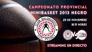 Minibasket 2013 negro masculino CB San Pedro VS CB Torrox [upl. by Risan675]