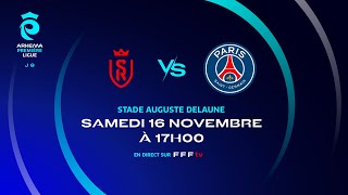 J8 I Stade de Reims vs Paris SG en replay 12 I ARKEMA Première Ligue 20242025 [upl. by Strickman793]