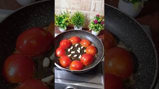 Garlic Tomato reciperecipe shorts food trending cooking [upl. by Nayarb]