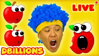 LIVE  D Billions Top Songs for Kids  123 Song Draw Me ABC HipHop Party [upl. by Eseeryt]