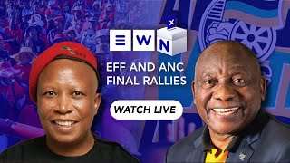 LIVE Countdown to Election2024 EFF and ANC final rallies [upl. by Notsirk969]