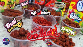 Mexican Candy 😋  Dulces Enchilados 🔥  The Mexican Food Channel  Dulces con Chile  mexicancandy [upl. by Chrysa]