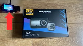 Nextbase 222X Dash Cam Duo Front amp Rear Unboxing Installation Setup [upl. by Sato]