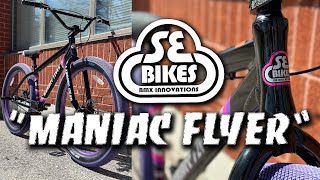 2022 SE Bikes Maniac Flyer 275quot Cruiser BMX Unboxing  Harvester Bikes [upl. by Artened]