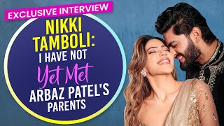 Nikki TamboliArbaz Patels EXCLUSIVE interview on their LOVE story amp BB Marathi 5s controversies [upl. by Aihsela978]