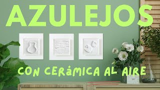 Cómo Hacer Azulejos Decorativos con Pasta de Secado al Aire [upl. by Amory]