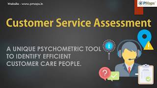 Customer Service Assessment Test  PMaps Psychometric Assessment [upl. by Enwad]