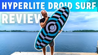 Hyperlite DROID  WAKESURF BOARD REVIEW  Shaun Murray on the Nautique G23 Paragon [upl. by Anurag]