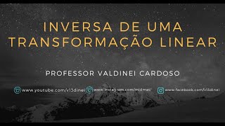 Como calcular a inversa de uma matriz utilizando escalonamento [upl. by Neerhtak]