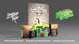 Oddworld Munchs Oddysee HD Limited Collectors Edition with Limited Run Games [upl. by Aninad141]