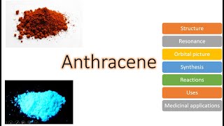 Anthracene Structure synthesis reactions and uses [upl. by Aleihs455]