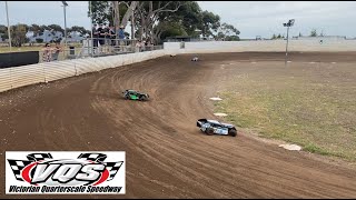 Victorian 14 Quarter Scale Speedway HighlightsCrashes Avalon Raceway [upl. by Feliza]