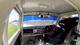 Onboard Ford Cortina Lotus  2012 Silverstone Classic [upl. by Kreg]