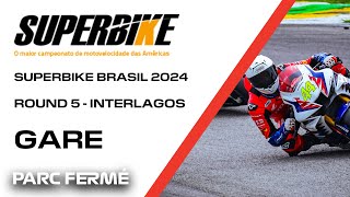 Superbike Brasil 2024  Round 5 Interlagos  Gare [upl. by Alvar]