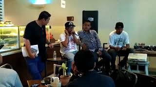 Ucok homicide at launching album BOYZ GOT NO BRAIN bunga trotoar [upl. by Lananna]