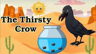 The Thirsty crow  story in English  moral stories for kids [upl. by Anaj398]