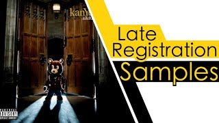 Every Sample From Kanye Wests Late Registration [upl. by Crooks]