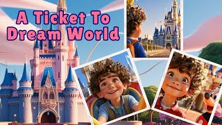 A Ticket to Dream World  English Animated Moral Stories  Learn English through stories [upl. by Charissa]