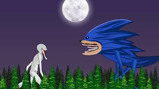 Shin Sonic Tapes vs Scp 096 Animation Drawing Cartoon 2 [upl. by Evangelia]