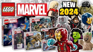 LEGO Marvel Summer 2024 Sets OFFICIALLY Revealed [upl. by Ishmael]