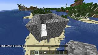 Minecraft simple iron farm 121 java [upl. by Parlin]