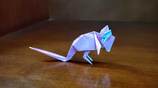 How To Make Origami Jerboa  Origami Jerboa Step By Step [upl. by Tansy]