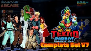 TeknoParrot Complete Set Version 7 Theme Addon  Project Arcade 30  RetroFE [upl. by Gillie]