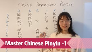 Chinese Pinyin Practice  Pronunciation Drill 1 [upl. by Rumit]