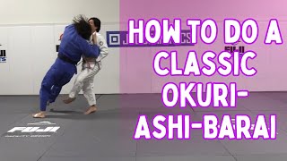 How to do a Classic OkuriAshiBarai [upl. by Baal]