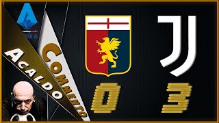 Genoa Juve 03 ChiricoquotSi sblocca pure DV9 miracolo ma il fenomeno è Conceicao quot [upl. by Aseena]