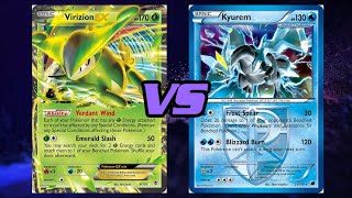 Retro Format 2014 Pokemon TCG Battle VirizionGenesect Vs Team Plasma [upl. by Finnie]