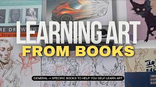 The Books I Use to SelfLearn Art  general to specific [upl. by Hoopen]