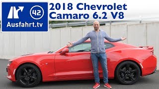 2018 Chevrolet Camaro 62 V8 MT6 MY2018  Kaufberatung Test Review [upl. by Brenton]