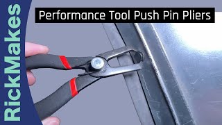 Performance Tool Push Pin Pliers [upl. by Jamey467]