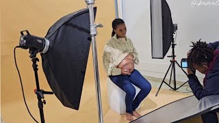 MY MATERNITY PHOTOSHOOT 💙 2024 [upl. by Middleton]