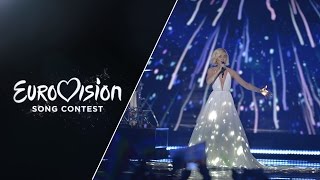 Polina Gagarina  A Million Voices Russia  LIVE at Eurovision 2015 SemiFinal 1 [upl. by Oyr455]