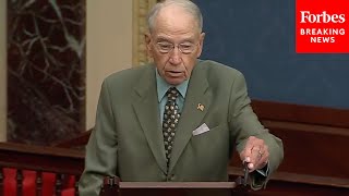 Chuck Grassley Celebrates McConnells Leadership Praises 2016 Block On Merrick Garland Nomination [upl. by Mose]