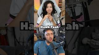 Pokimane On The Hawk Tuah Podcast 💀 [upl. by Perr]