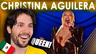 POWERHOUSE Christina Aguilera  La Reina Billboard  Mexicano reacciona [upl. by Angelita]