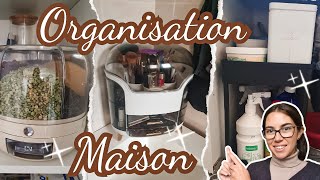 ✨️ ORGANISATION Maison • Mon dernier Mega Haul TEMU [upl. by Maibach]