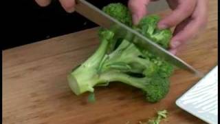 Cooking Tips  How to Clean Broccoli [upl. by Nairb]