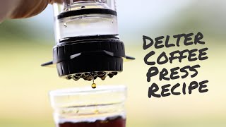 Delter Coffee Press Brewing Guide [upl. by Acinonrev824]