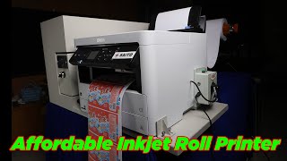 A4A3 Roll Inkjet Printer 72mh600DPI [upl. by Hoseia20]