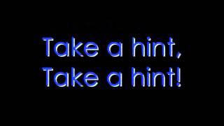 Take A Hint Lyric Video [upl. by Veator]