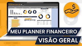 1  Meu Planner Financeiro  Organização financeira automatizada [upl. by Akeenahs]