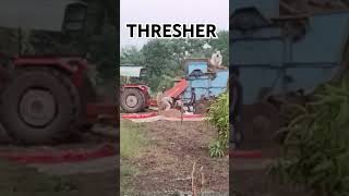 Thresher Work thresher farmer farmerking una gamdu trendingshorts farm mandvi hardwork [upl. by Rehnberg]