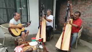 Polka paragusyaGalopando interpretado en Arpa India y en Arpa Indio Salomon Sanabria [upl. by Tyree]