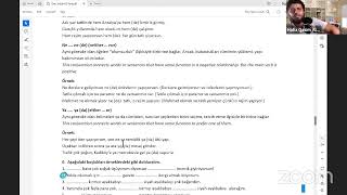 Belirli Geçmiş ZamanPekiştirme SıfatlarıDoğrudan AnlatımBağlaçlarA2 Lesson [upl. by Htide]